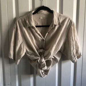 🦊Vintage🦊 Cotton blend embroidered blouse